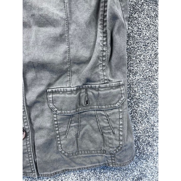 Cabi Womens Military Style Button-Up Jacket Medium Army Green - Picture 8 of 9